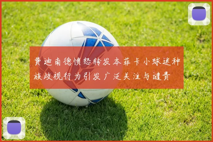 费迪南德愤怒转发本菲卡小球迷种族歧视行为引发广泛关注与谴责